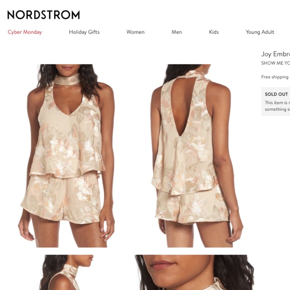 NWT Show Me Your MuMu Floral Embroidered Joy Top - Picture 3 of 15